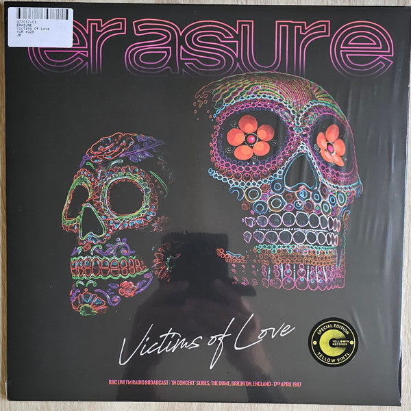 Erasure : Victims Of Love (LP, Unofficial, Yel)