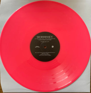 Morrissey : At The Civic Hall, Wolverhampton, UK (December 22nd, 1988) (LP, Ltd, Unofficial, Pin)