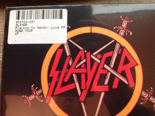 Slayer : Praying To Satan (Live FM Broadcast Recorded At Le Zenith, Paris, France 22nd November 1991) (LP, Comp, Ltd, RP, Unofficial, Pin)