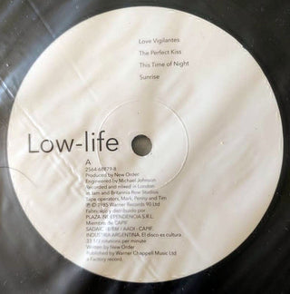 New Order : Low-life (LP, Album, RE, RM)