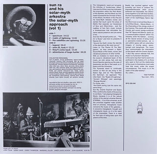 Sun Ra And His Solar-myth Arkestra* : The Solar-myth Approach (Vol 1) (LP, Album, Ltd, RE, RM, Whi)