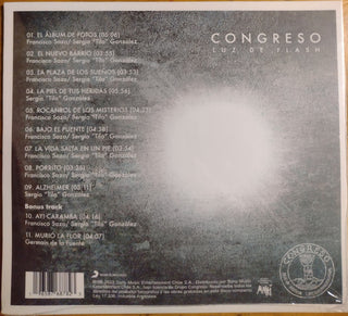 Congreso : Luz de Flash (CD, Album)