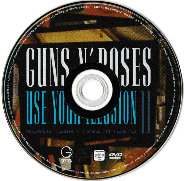 Guns N' Roses : Use Your Illusion II - World Tour - 1992 In Tokyo (DVD-V, Copy Prot., RE, PAL)