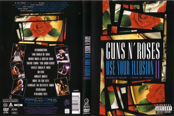 Guns N' Roses : Use Your Illusion II - World Tour - 1992 In Tokyo (DVD-V, Copy Prot., RE, PAL)