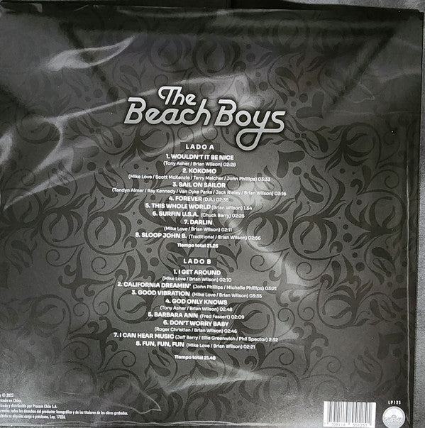 The Beach Boys : The Beach Boys (LP, Comp, Unofficial, Whi)