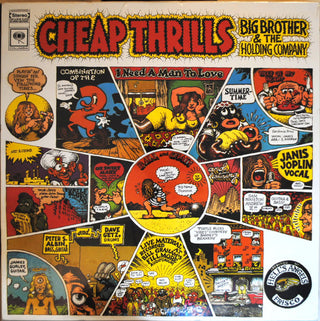 Big Brother & The Holding Company : Cheap Thrills (LP, Album, RE, Gat)