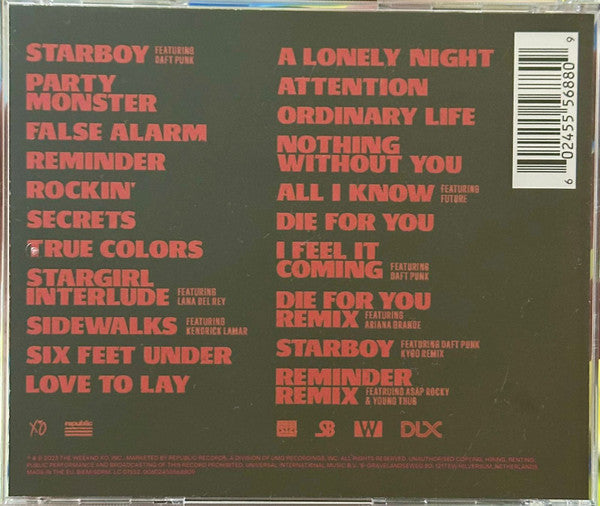 The Weeknd : Starboy (CD, Dlx)