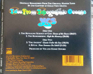 Yes : Tales From Topographic Oceans (2xCD, Album, RE, RM, RP, ARC)