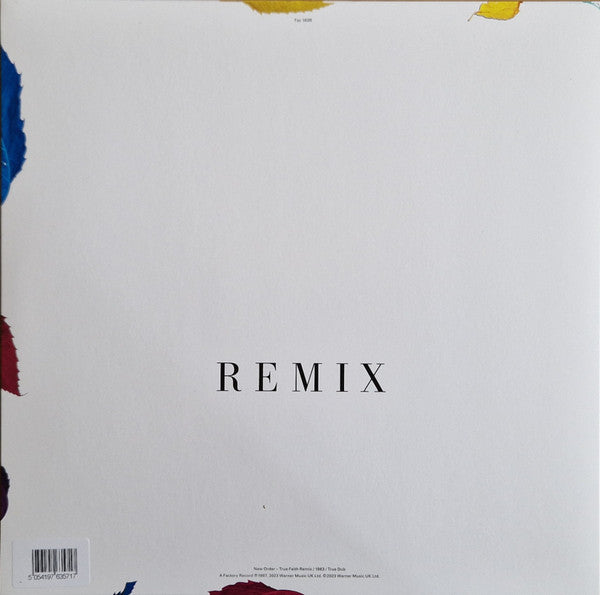 New Order : True Faith Remix (12", Single, RE, RM)