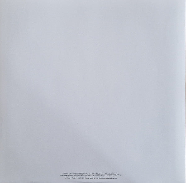 New Order : True Faith / 1963 (12", Single, RE, RM)