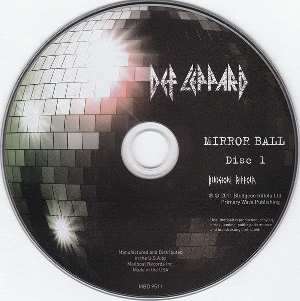 Def Leppard : Mirror Ball - Live & More (2xCD, Album + DVD-V)