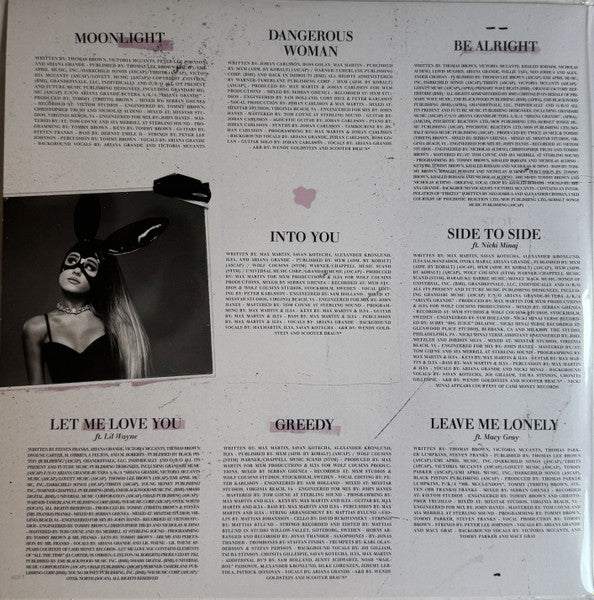 Ariana Grande : Dangerous Woman (2xLP, Album, RE)