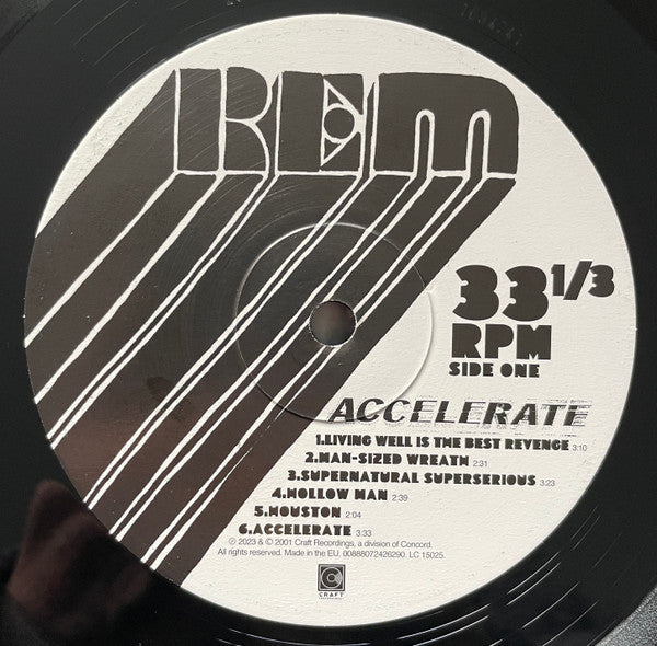 R.E.M. : Accelerate (LP, Album, RE, 180)