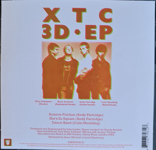 XTC : 3D • EP (CD, EP, RE)