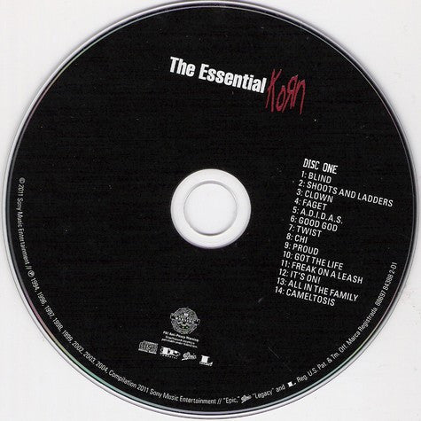 Korn : The Essential Korn (2xCD, Comp)