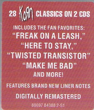 Korn : The Essential Korn (2xCD, Comp)