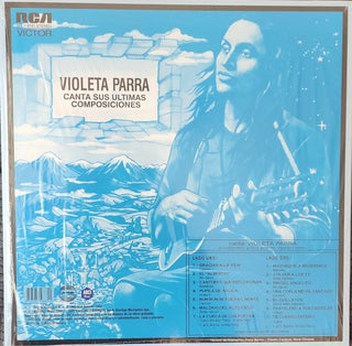 Violeta Parra : Canta Sus Últimas Composiciones (con Orquesta de Cuerdas Dirigida Por Nino García) (LP, Album)
