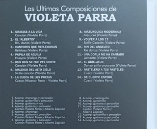 Violeta Parra : Las últimas Composiciones de Violeta Parra (CD, Album, Ltd, Num, RM, Dig)