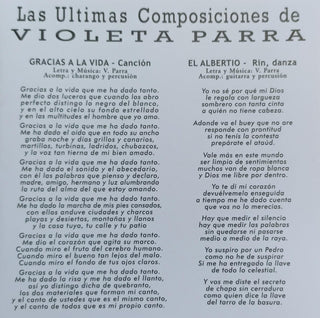 Violeta Parra : Las últimas Composiciones de Violeta Parra (CD, Album, Ltd, Num, RM, Dig)