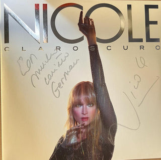 Nicole (20) : Claroscuro (2xLP, Album, Whi)