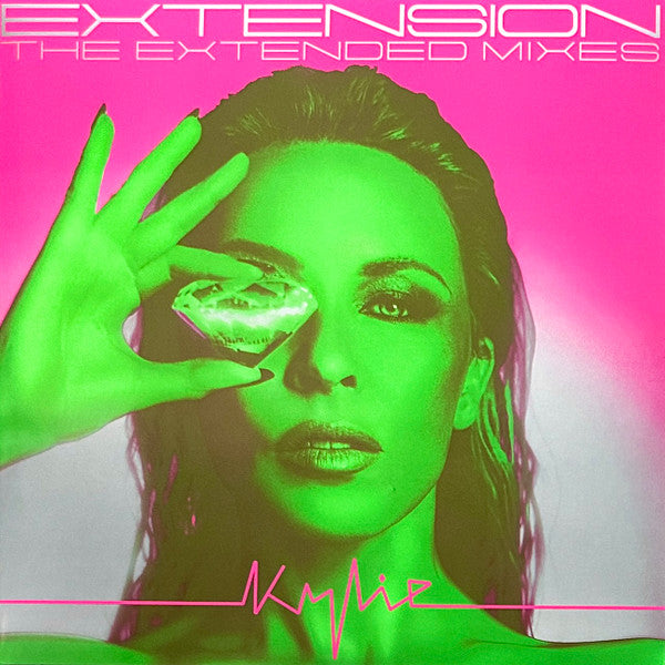 Kylie* : Extension (The Extended Mixes) (2xLP, Album, Ltd, Cle)