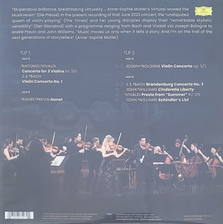 Anne-Sophie Mutter & Mutter's Virtuosi*, Bach*, Bologne*, Previn*, Vivaldi*, Williams* : Bach, Bologne, Previn, Vivaldi, Williams (2xLP, Album, Gat)