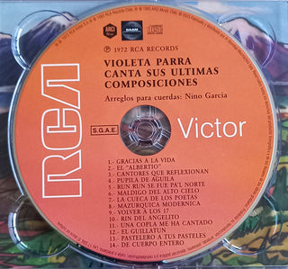 Violeta Parra : Canta Sus Últimas Composiciones (CD, Album, RM, Tra)
