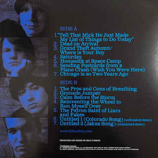 Fall Out Boy : Take This To Your Grave (LP, Album, Ltd, Blu)
