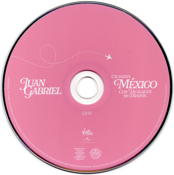 Juan Gabriel : Ciudades México Con Escalas En Mi Corazón (2xCD, Album)