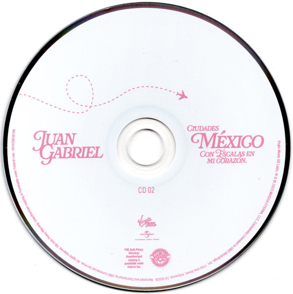 Juan Gabriel : Ciudades México Con Escalas En Mi Corazón (2xCD, Album)