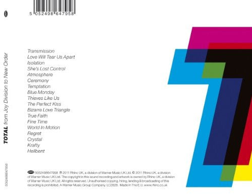 New Order & Joy Division : Total (From Joy Division To New Order) (CD, Comp)