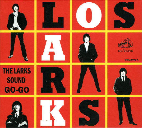 Los Larks : The Larks Sound Go-Go (CD, Album, RE, RM)