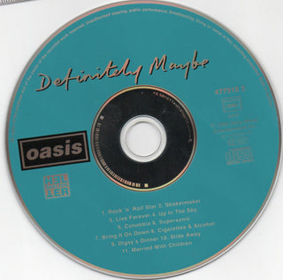 Oasis (2) : Definitely Maybe (CD, Album, RP)