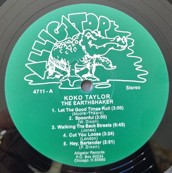 Koko Taylor : The Earthshaker (LP, Album, RE, 180)