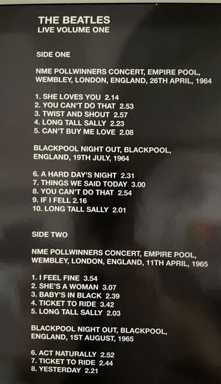 The Beatles : Whisper Words Of Wisdom Let It Be ... (LP, Ltd, Unofficial, Cle)