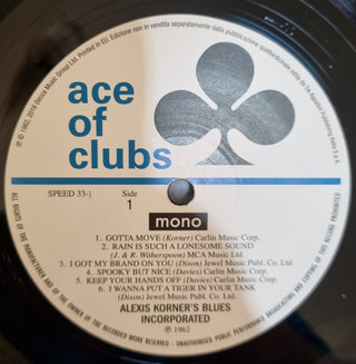 Blues Incorporated : R & B From The Marquee (LP, Album, Mono, RE, 180)