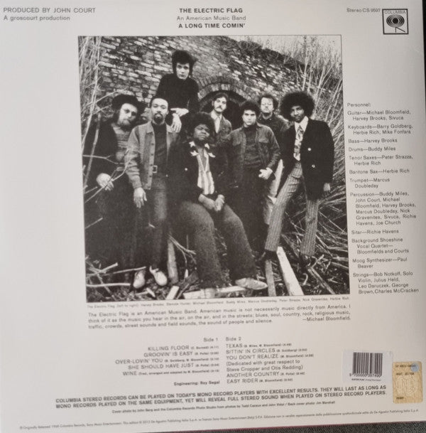 The Electric Flag : A Long Time Comin' (LP, Album, RE, 180)