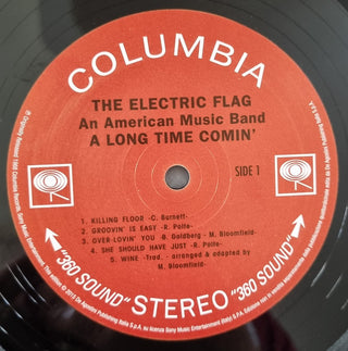 The Electric Flag : A Long Time Comin' (LP, Album, RE, 180)