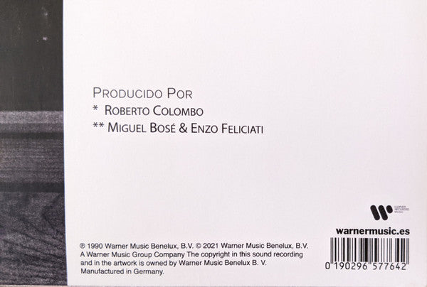 Miguel Bosé : Los Chicos No Lloran (LP, Album + CD, Album)