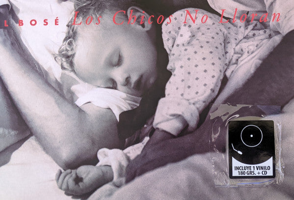 Miguel Bosé : Los Chicos No Lloran (LP, Album + CD, Album)