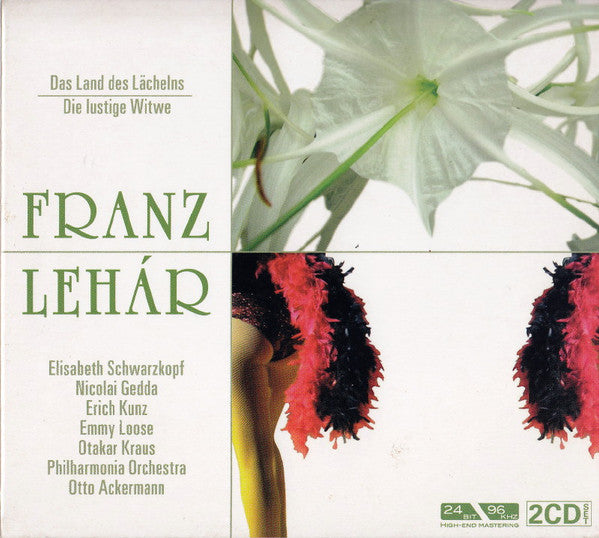 Franz Lehár - Elisabeth Schwarzkopf, Nicolai Gedda, Erich Kunz, Emmy Loose, Otakar Kraus, Philharmonia Orchestra, Otto Ackermann : Das Land Des Lächelns / Die Lustige Witwe (2xCD, Mono)