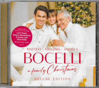 Matteo Bocelli • Andrea Bocelli • Virginia Bocelli : A Family Christmas  (CD, Album, Dlx)