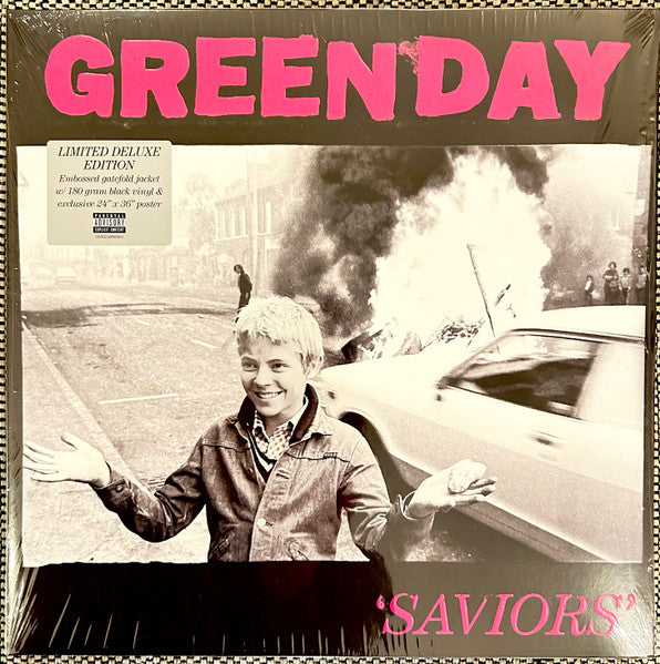 Green Day : Saviors (LP, Album, Ltd, Emb)