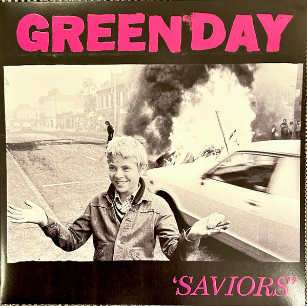 Green Day : Saviors (LP, Album, Ltd, Emb)