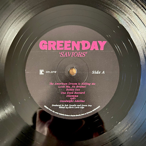 Green Day : Saviors (LP, Album, Ltd, Emb)