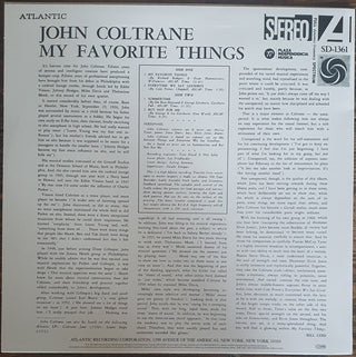 John Coltrane : My Favorite Things (LP, Album, Comp)