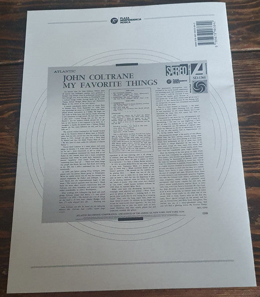 John Coltrane : My Favorite Things (LP, Album, Comp)