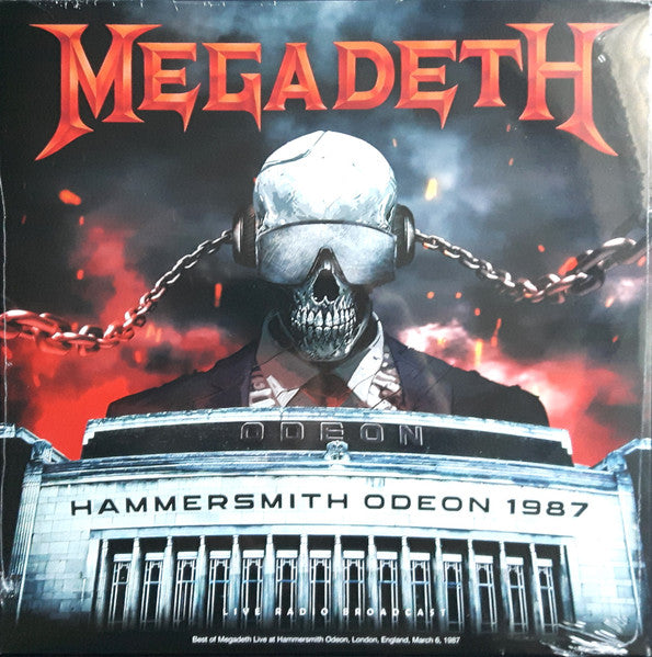 Megadeth : Hammersmith Odeon 1987 (LP, Unofficial)