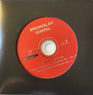 Bronislaw Gimpel : Violin Concertos & Sonatas . Berlin 1954-1957 (3xCD, Comp + Box, Comp)