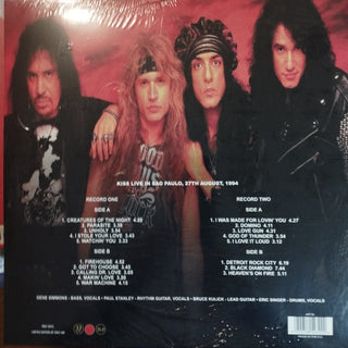 Kiss : Live In Sao Paulo 1994.27 th August (2xLP, Ltd, Red)